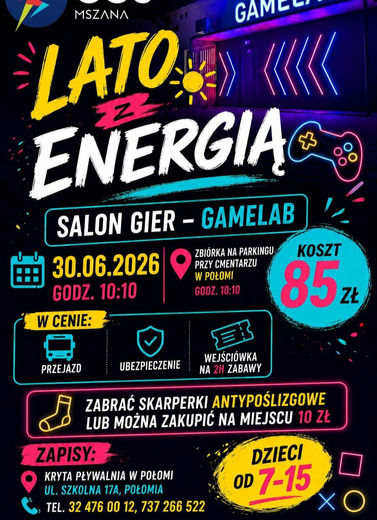 GOS - wyjazd do salonu gier GameLab w Żorach