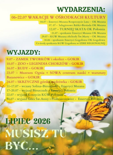 Lipiec z GOKiR