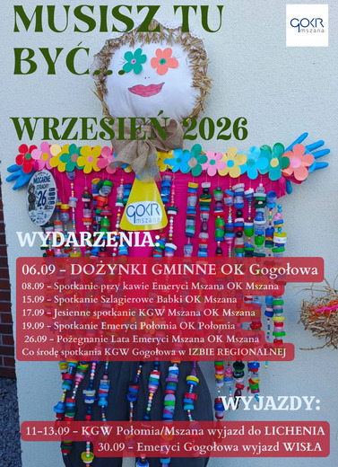 Wrzesień z GOKiR Mszana