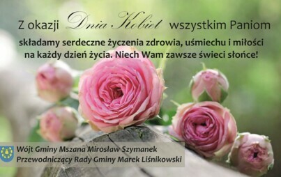 Zdjęcie do Życzenia z okazji Dnia Kobiet