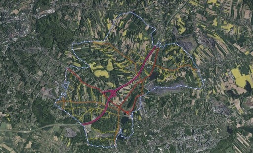 Mapa zagospodarowania przestrzennego gminy Mszana