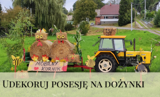 udekoruj posesję na dożynki