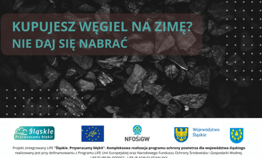 zdjęcie z napisem - kupujesz węgiel na zimę