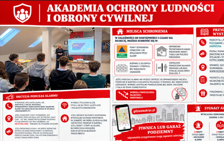 plakat Akademii OLiOC